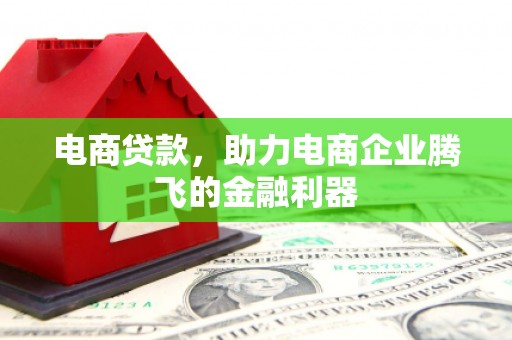 西螺电商贷款，助力电商企业腾飞的金融利器
