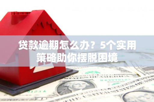 西螺贷款逾期怎么办？5个实用策略助你摆脱困境