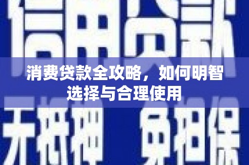 西螺消费贷款全攻略，如何明智选择与合理使用