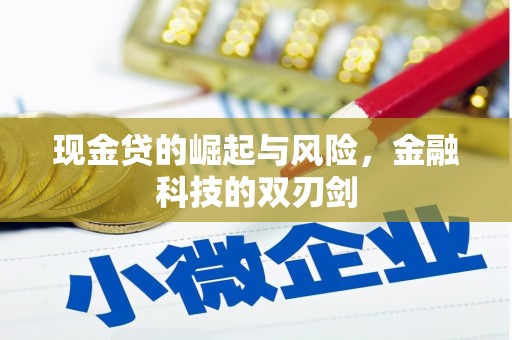 西螺现金贷的崛起与风险，金融科技的双刃剑