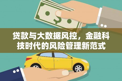西螺贷款与大数据风控，金融科技时代的风险管理新范式