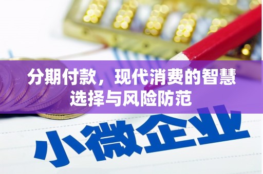 西螺分期付款，现代消费的智慧选择与风险防范