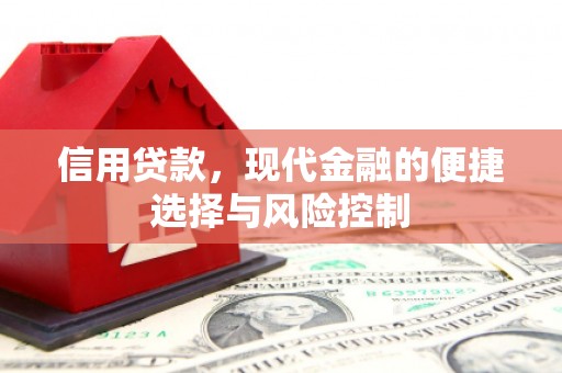 西螺信用贷款，现代金融的便捷选择与风险控制