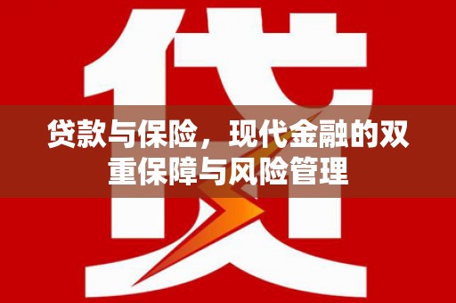 西螺贷款与保险，现代金融的双重保障与风险管理