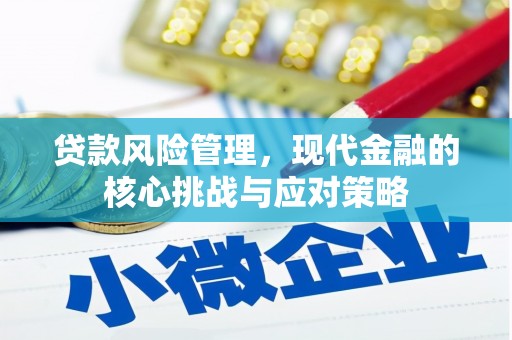 西螺贷款风险管理，现代金融的核心挑战与应对策略