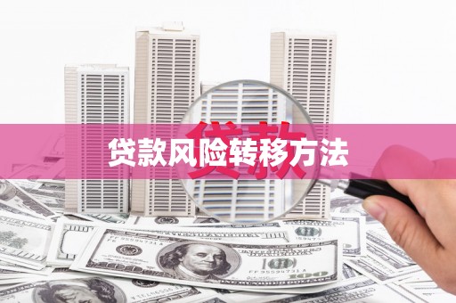 西螺贷款风险转移方法