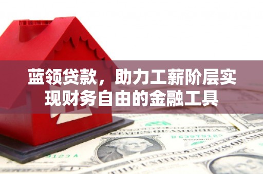 西螺蓝领贷款，助力工薪阶层实现财务自由的金融工具