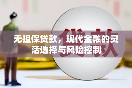 西螺无担保贷款，现代金融的灵活选择与风险控制