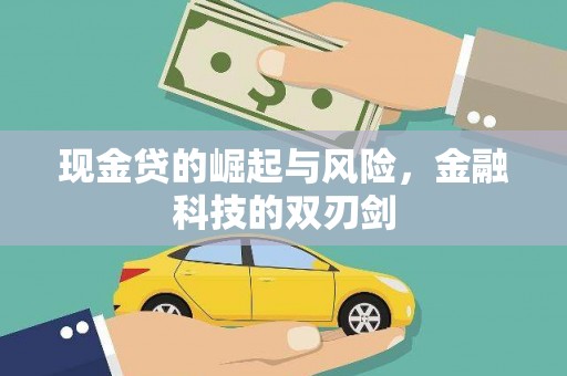 西螺现金贷的崛起与风险，金融科技的双刃剑