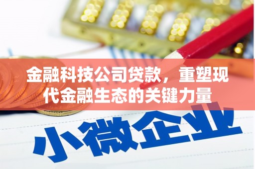 西螺金融科技公司贷款，重塑现代金融生态的关键力量