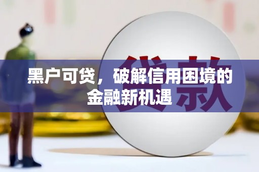 西螺黑户可贷，破解信用困境的金融新机遇