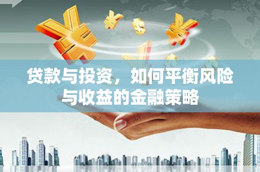 西螺贷款与投资，如何平衡风险与收益的金融策略